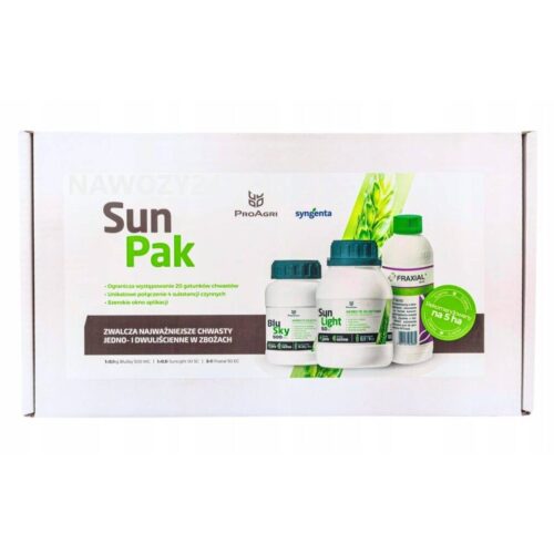 Sunpak (Fraxial 50 EC 3 x 1 l + Blusky 500 WG 0,10 kg + Sunlight 50 SC 0,5l)
