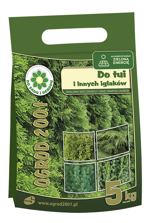 Nawóz Ogród 2001 do tui i innych iglaków 5kg