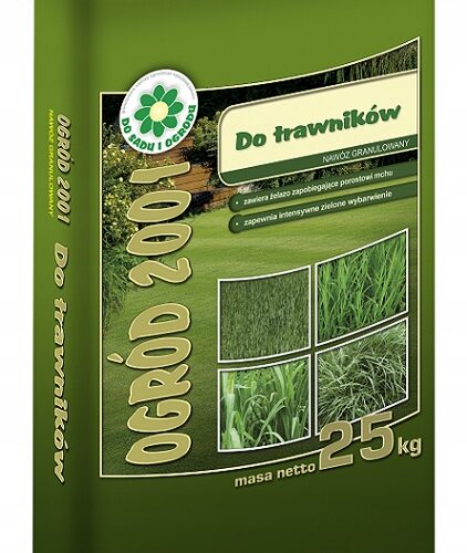 Nawóz Ogród 2001 do trawników 25kg