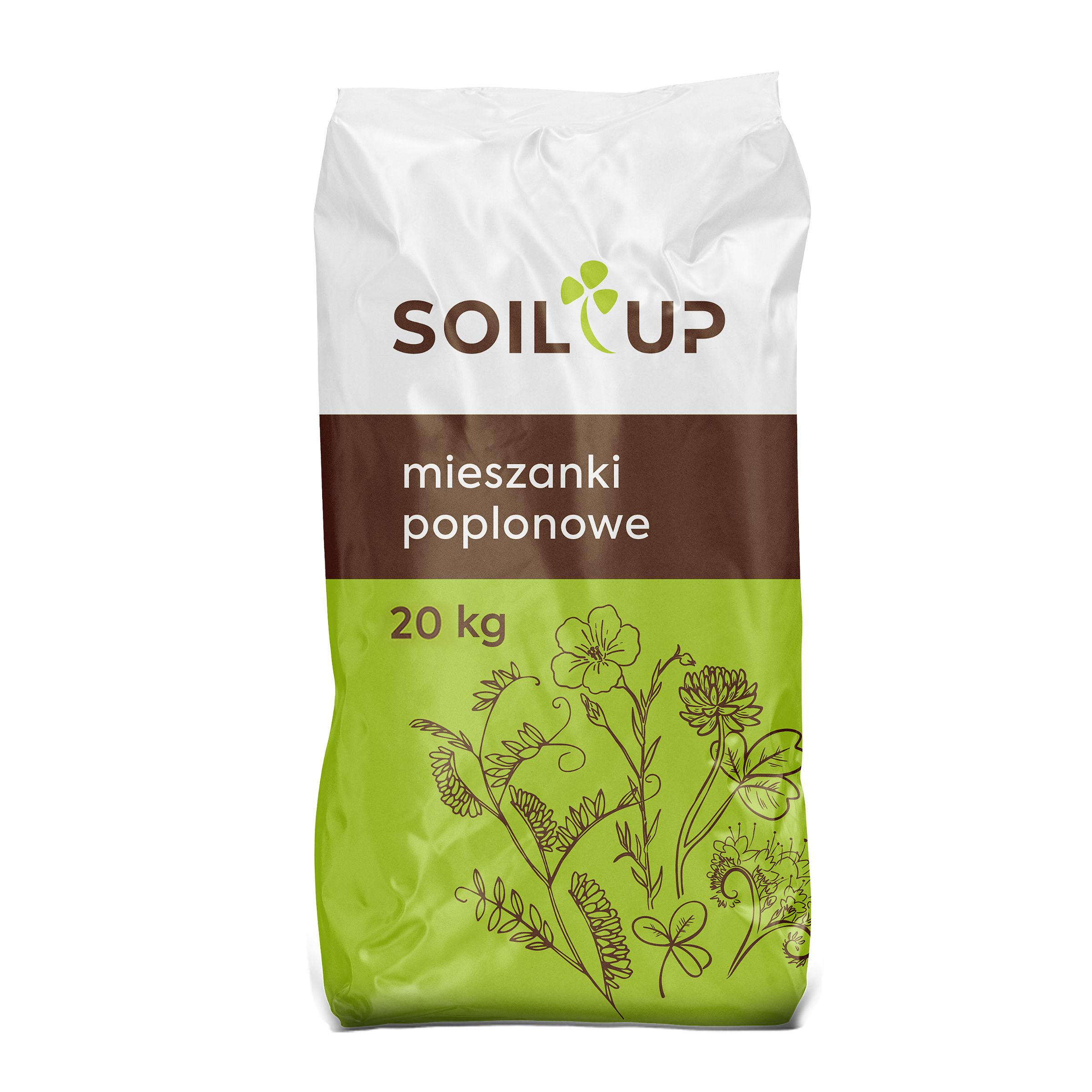 Mieszanka traw Gorzowska | Soil UP Gorzowska 20kg | Życica koniczyna i wyka