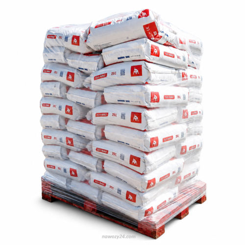 Korn-KALI 38 1000kg – nawóz potasowy z magnezem i siarką K+S 25kgx40 sztuk (paleta)