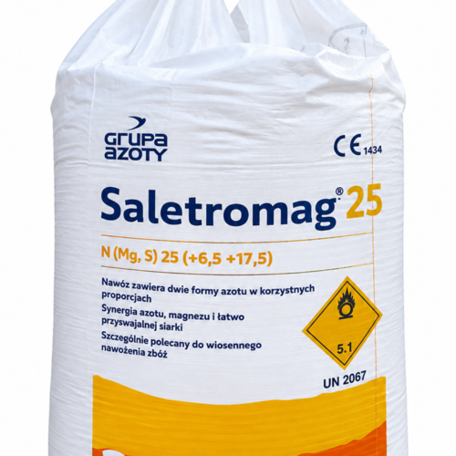 Saletromag 25 500 kg Grupa Azoty – nawóz azotowy z magnezem i siarką